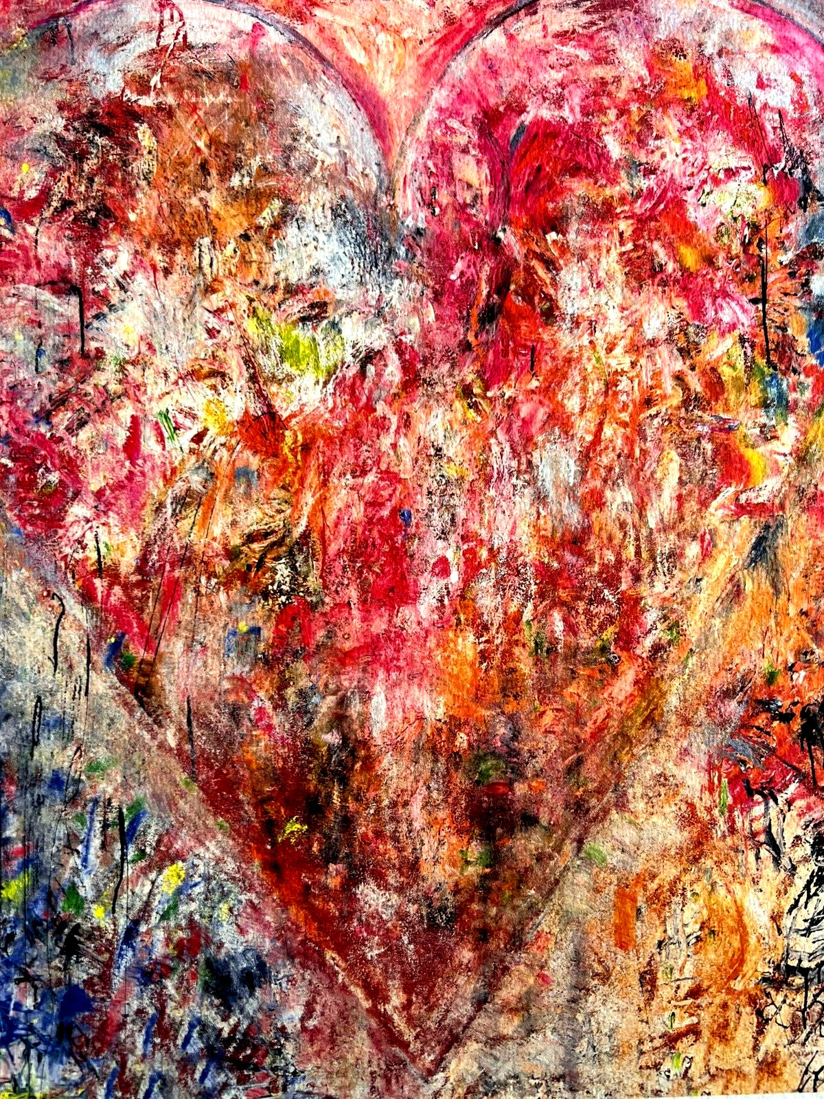 Jim Dine Lithograph Certified Coa Signed In Pen Numbered In Pencil