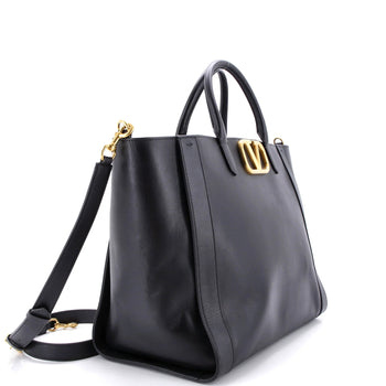 Valentino Garavani Vlogo Convertible Shopper Tote Leather Large