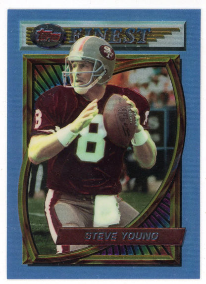 Steve Young 1994 Topps Finest #77