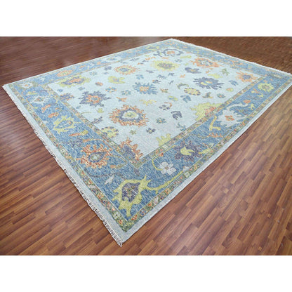 12'X15'3" Oushak Re Imagined,Wool Hand Knotted Oversize,Oriental Rug