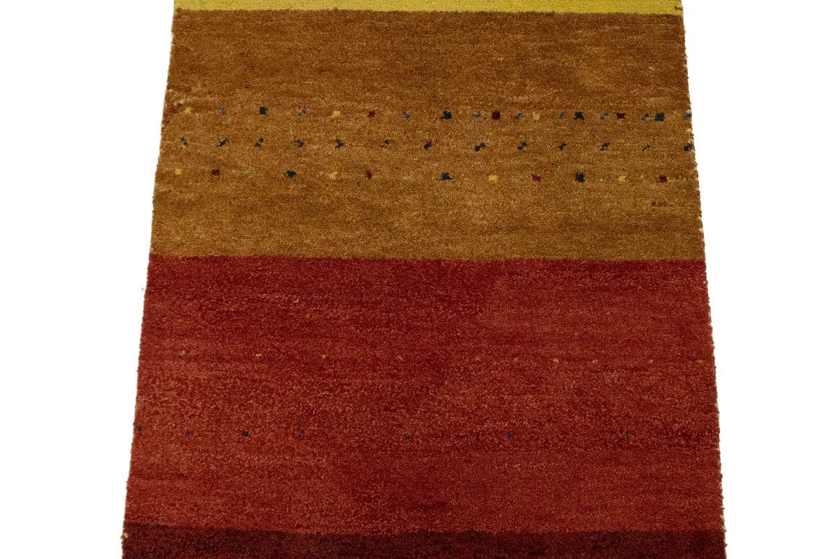 2'5X8'4 Handmade Tribal Stripes Runner Rug Oriental Hallway Kitchen Carpet