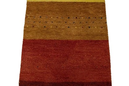 2'5X8'4 Handmade Tribal Stripes Runner Rug Oriental Hallway Kitchen Carpet