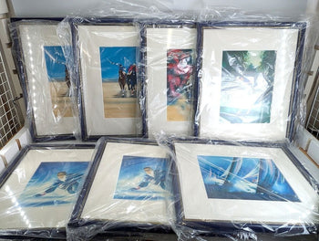 2 Duplicates)/ Sports - Victor Spahn Hand Signed Lithograph Set of 7 (5 Designs