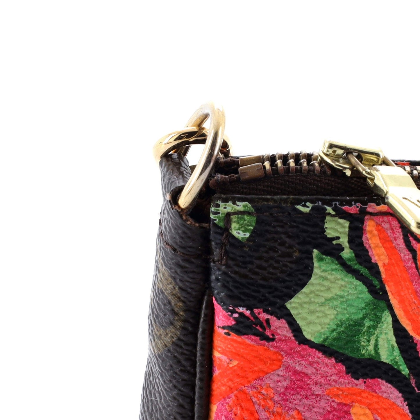 Louis Vuitton Pochette Accessoires Limited Edition Monogram Roses