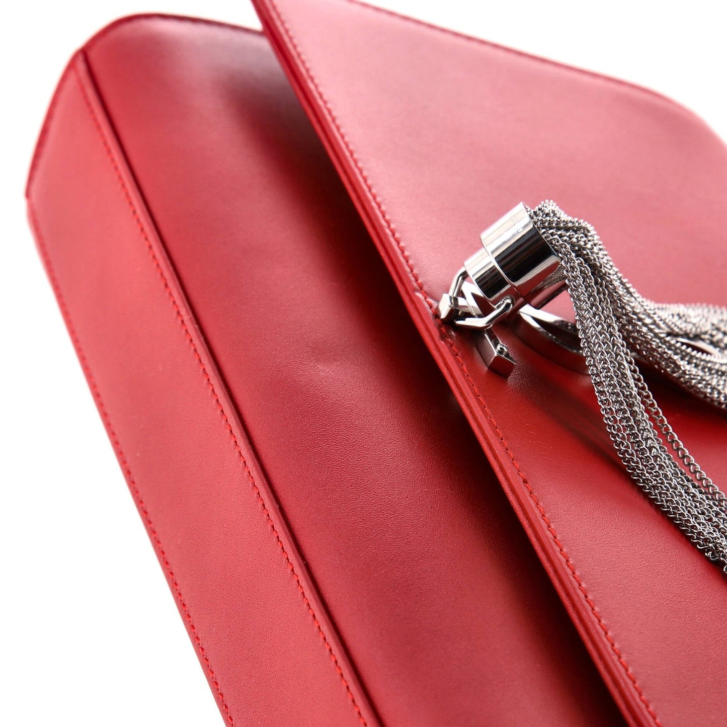 Saint Laurent Classic Monogram Tassel Crossbody Bag Leather Medium