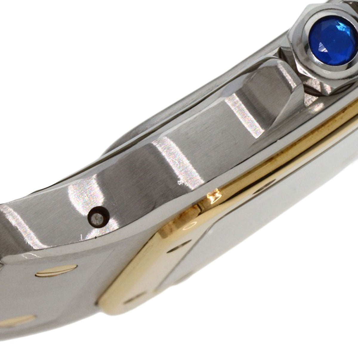 Cartier Santosgalbe Lm Watches W20023C4 Stainless Steel/Ssxk18Yg Mens