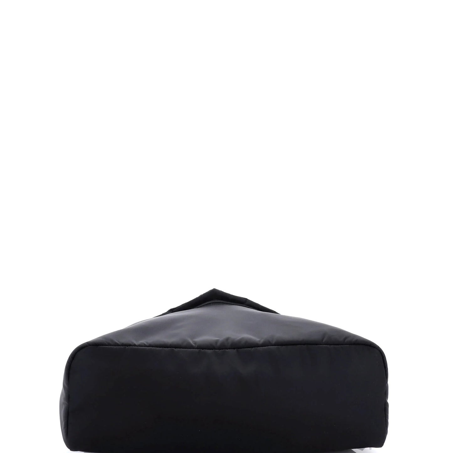 Leather Prada Zipped Triangle Flap Backpack Re-Nylon and