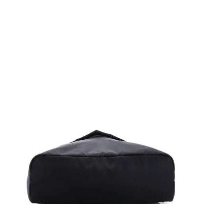 Leather Prada Zipped Triangle Flap Backpack Re-Nylon and