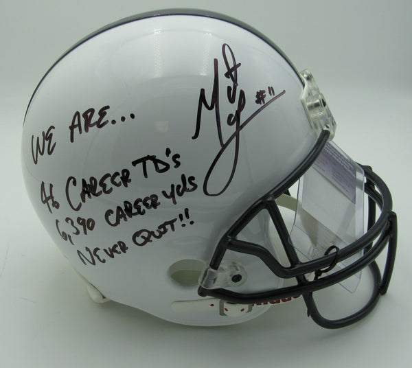 Matt Mcgloin "We Are...Never Quit!!" Autographed