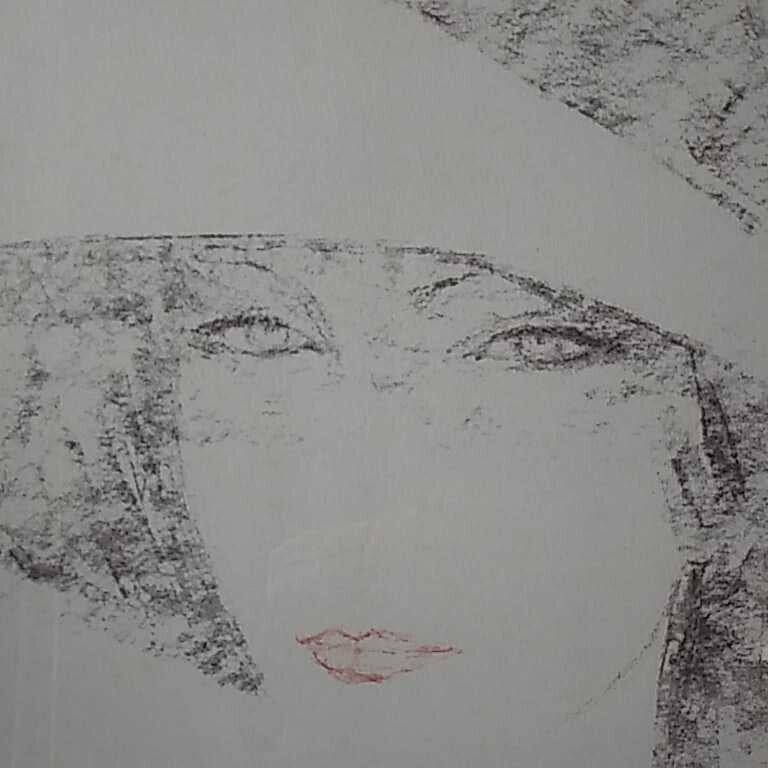Amleto Dalla Costa Pencil Signed Original Silkscreen Serigraph Framed