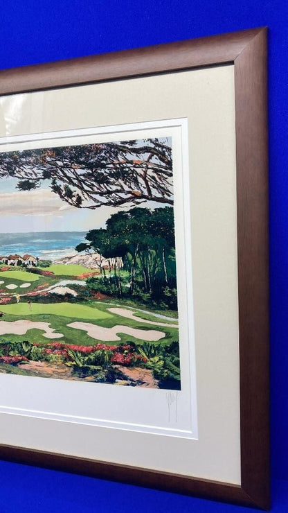 Mark King Uk Print Golf Series Morning Patt