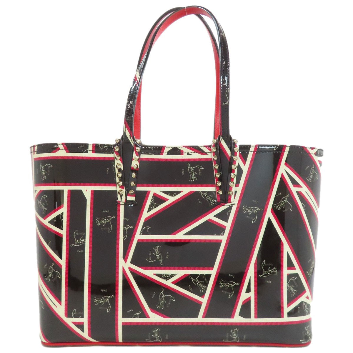 Enamel Christian Louboutin Kabata Small Tote Bag