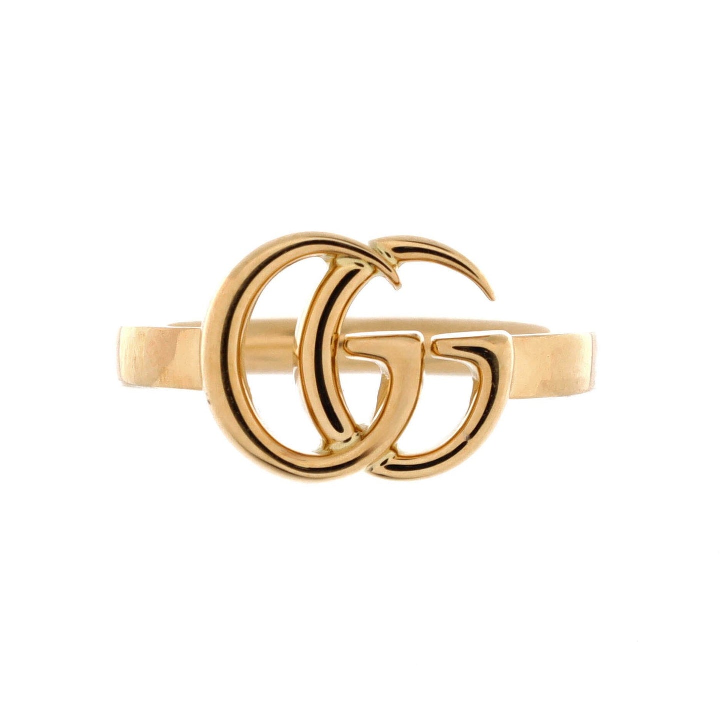 Gucci Running G Signet Ring 18K Yellow Gold
