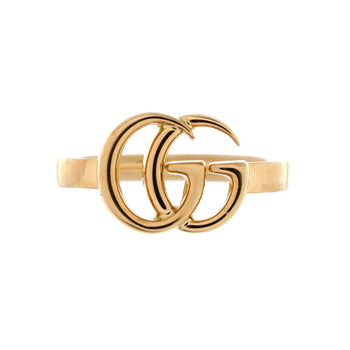 Gucci Running G Signet Ring 18K Yellow Gold