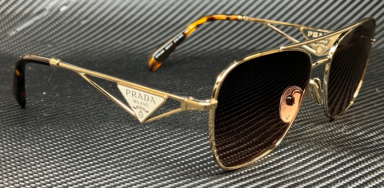 PRADA PR A50S ZVN50C Pale Gold Brown Gradient Women's 59 mm Sunglasses
