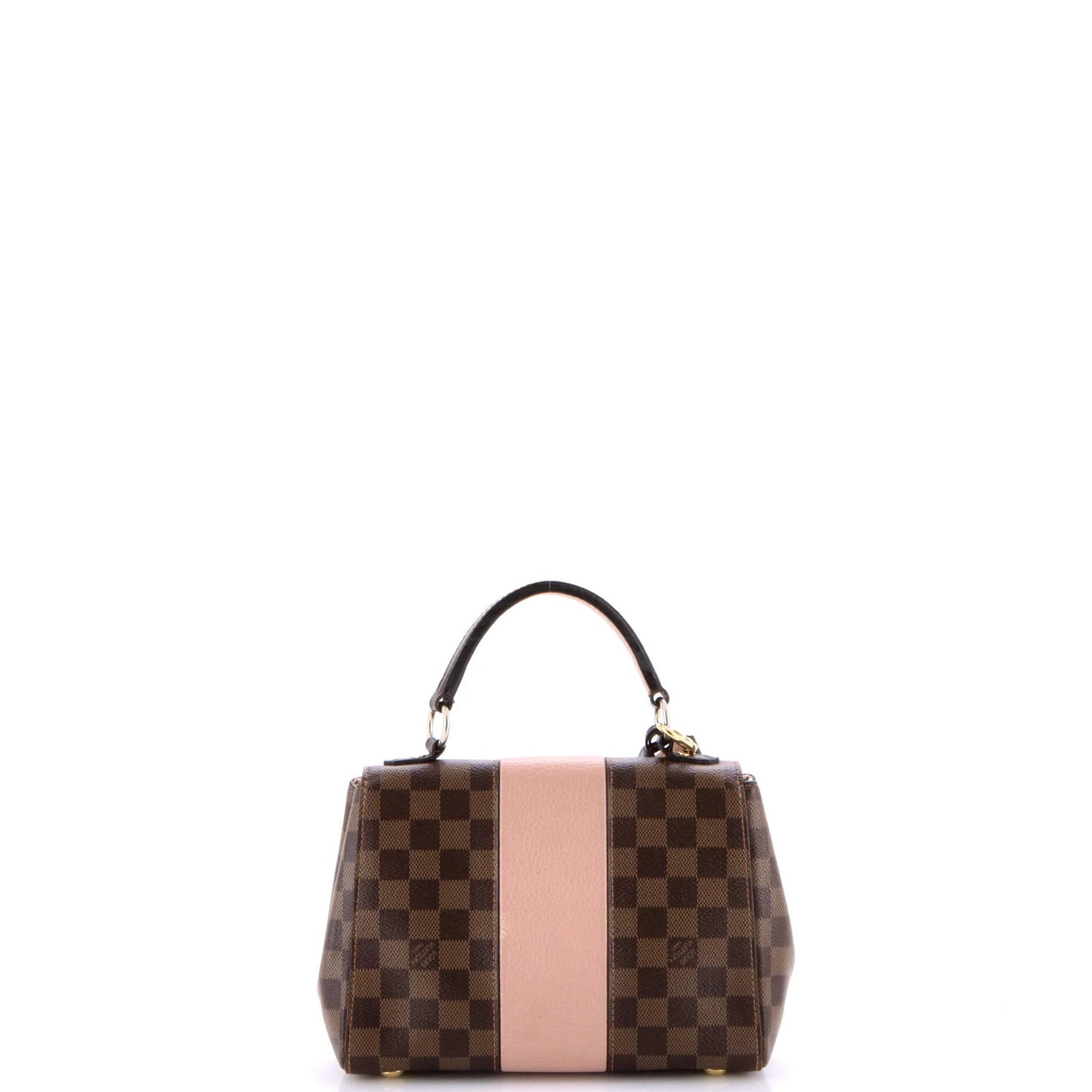 Louis Vuitton Bond Street Handbag Damier With Leather Bb