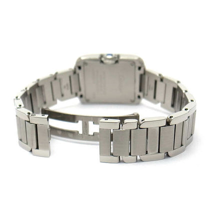 Cartier Tank Anglaise W5310022 Gray Band Size 16Cm Ladies Used Watch #21111