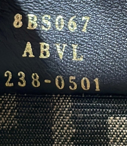 Fendi Logo By The Way Top Handle Bag Embossed Leather Mini