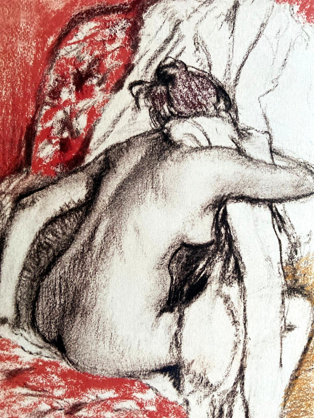 Edgar Degas Lithograph Coa Mourlot