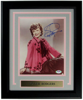 Ginger Rodgers Actress Signed/Autographed 8X10