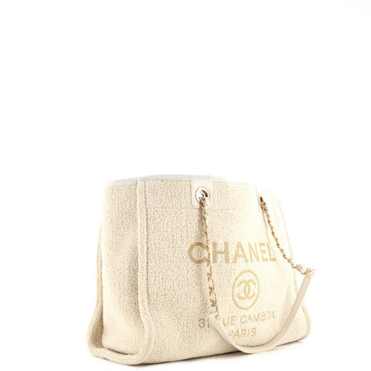 Chanel Deauville Tote Boucle Small