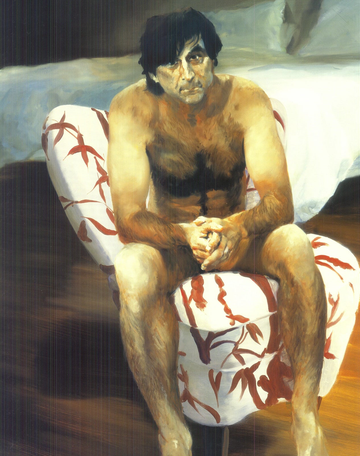 Eric Fischl The Bed The Chair Dancing Watching " Offset Lithograph