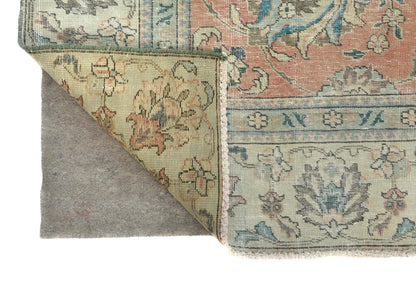 Handmade Semi-Antique Oriental Rug Muted