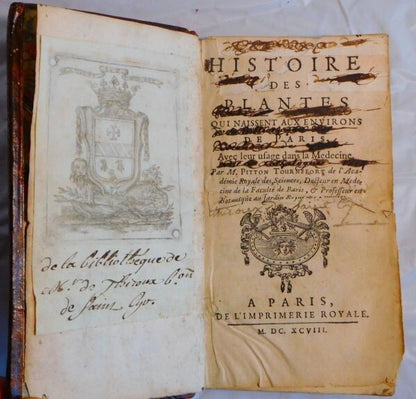 Histoire Des Plantes Qui Naissent Aux Environs De