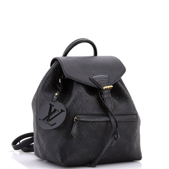 Louis Vuitton Montsouris Nm Backpack Monogram Empreinte Leather Pm