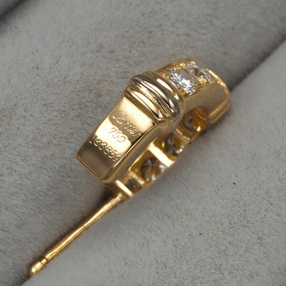 Cartier Earrings Contessa Diamond Hoop 18K 750