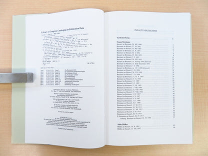 Edmund Husserl Briefwechsel 9-Volume Set (Vol. 1-8, 10), 1994, Kluwer Academic