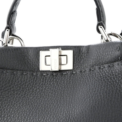 Fendi Selleria Peekaboo Bag Leather Mini