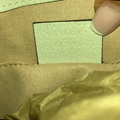 Gucci Padlock Chain Tote Flora Gg Coated Canvas Small