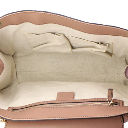 Gucci Emily Chain Flap Shoulder Bag Guccissima Leather Large