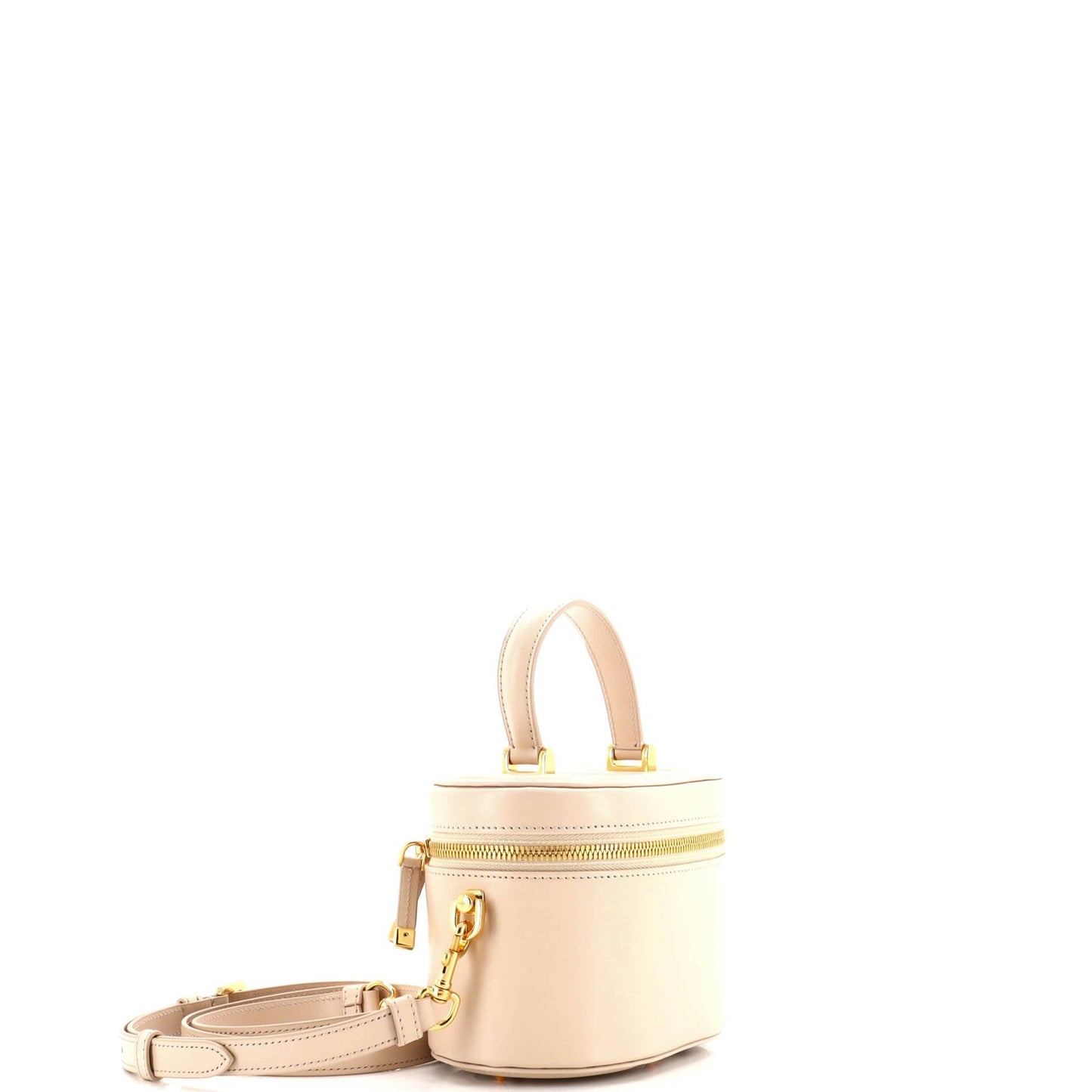 Christian Dior Cd Signature Vanity Case Leather Small