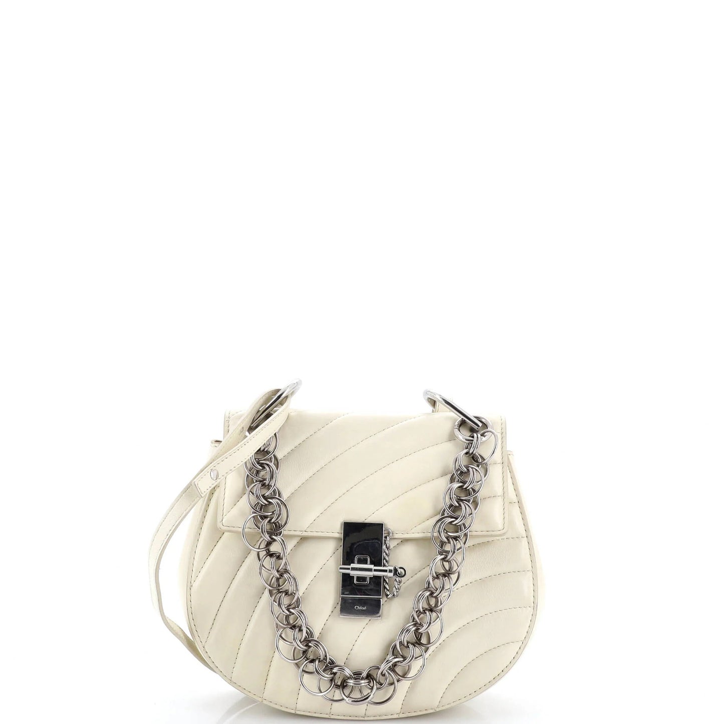 Chloe Drew Bijou Crossbody Bag Quilted Leather Small