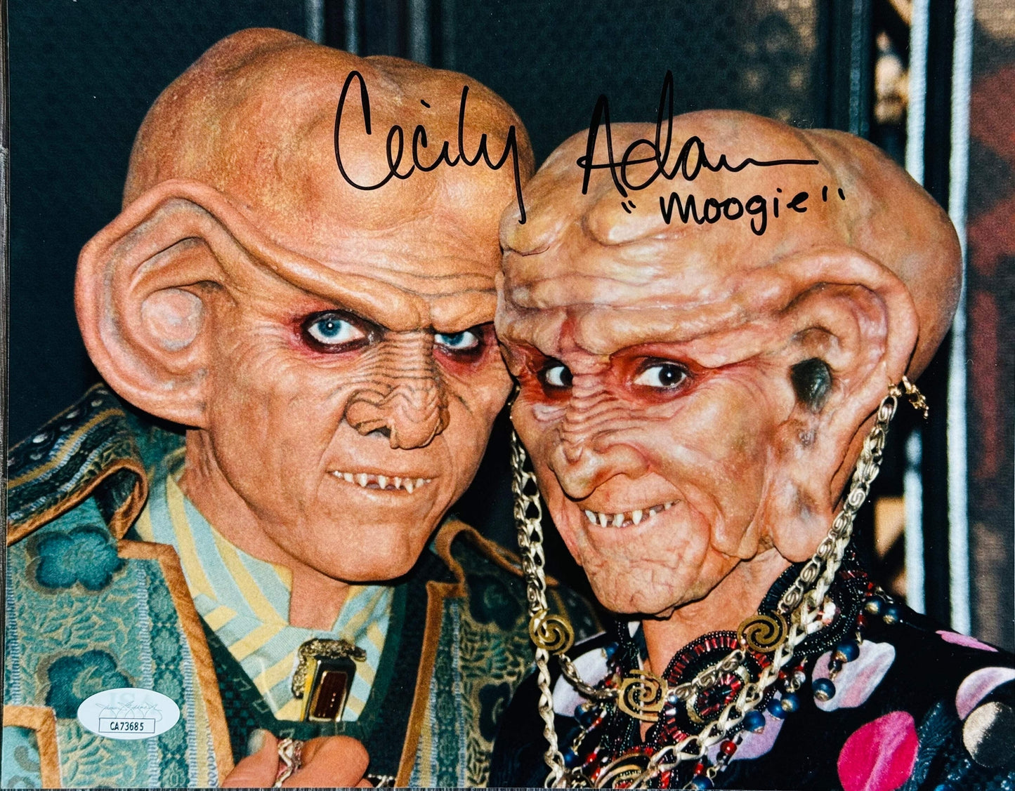 Cecily Adams Autographed 8X10 Celebrity Photo (Jsa)