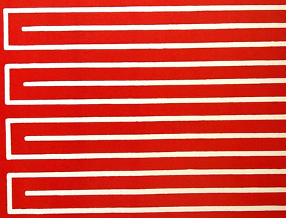 Donald Judd Lithograph Coa Signed Numbered Stamped (180 Ex)