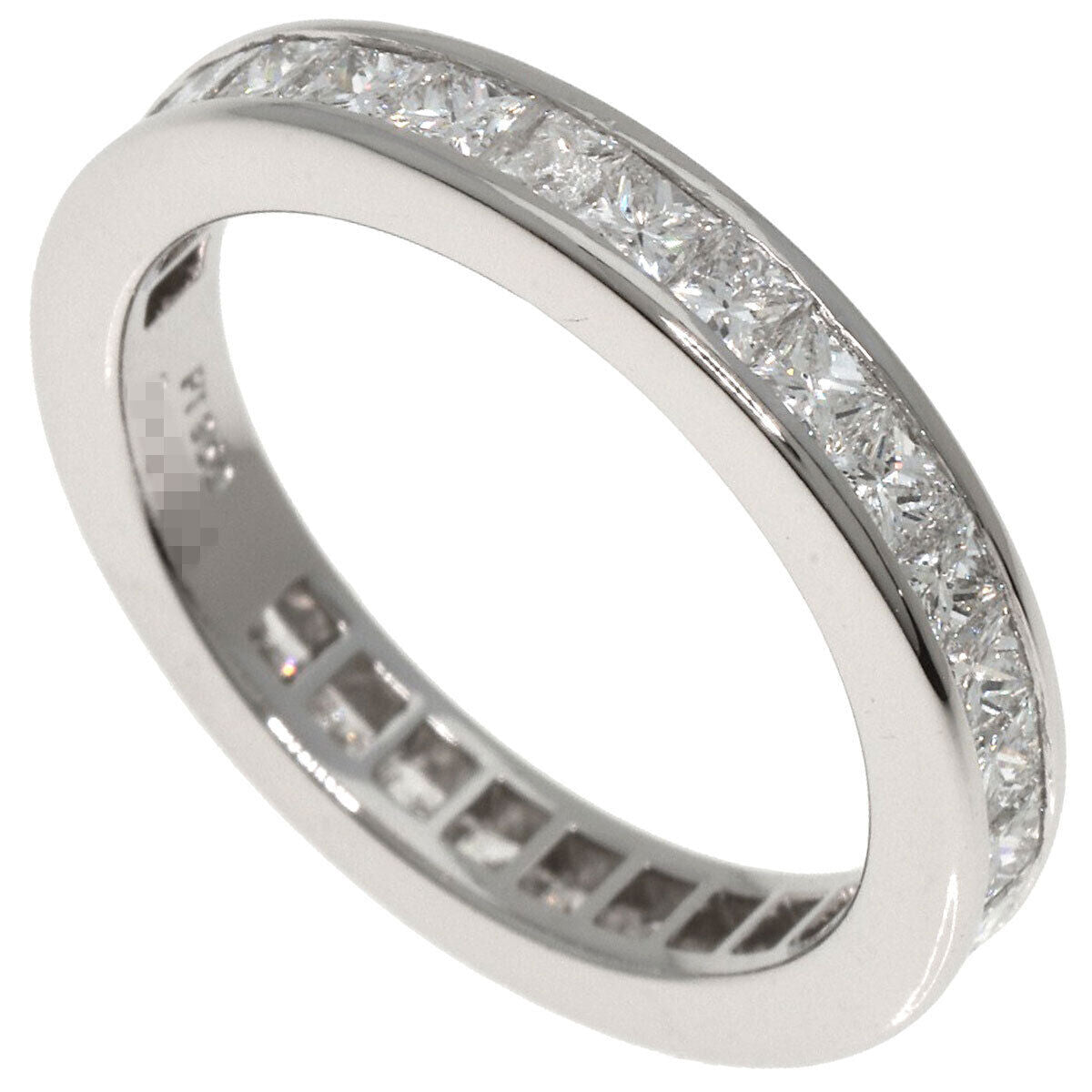 Harry Winston Ring Princess Eternity Platinum