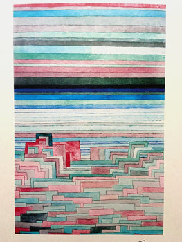 Paul Klee Lithograph 1954 Mourlot Coa Signed