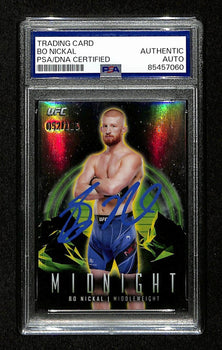 Bo Nickal Signed/Auto 2024 Ufc Topps Midnight