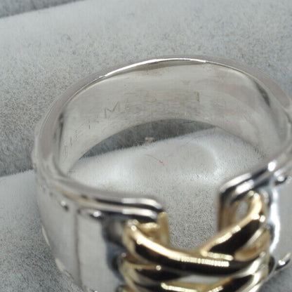 Hermes Ring Mexico Eu51 18K 750 Yellow Gold/925