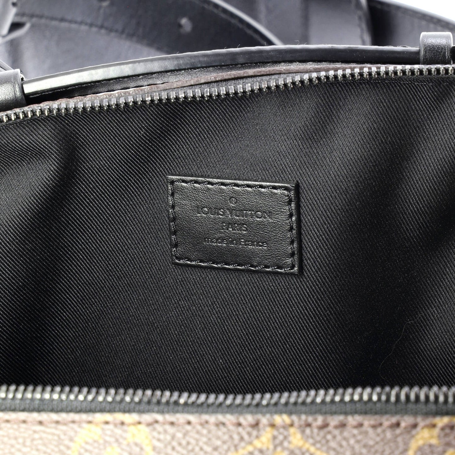 Louis Vuitton Handle Soft Trunk Bag Macassar Monogram Canvas