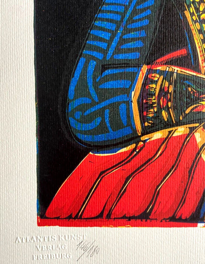 Pablo Picasso Lithograph Coa Signed Numbered Certified 180Ex