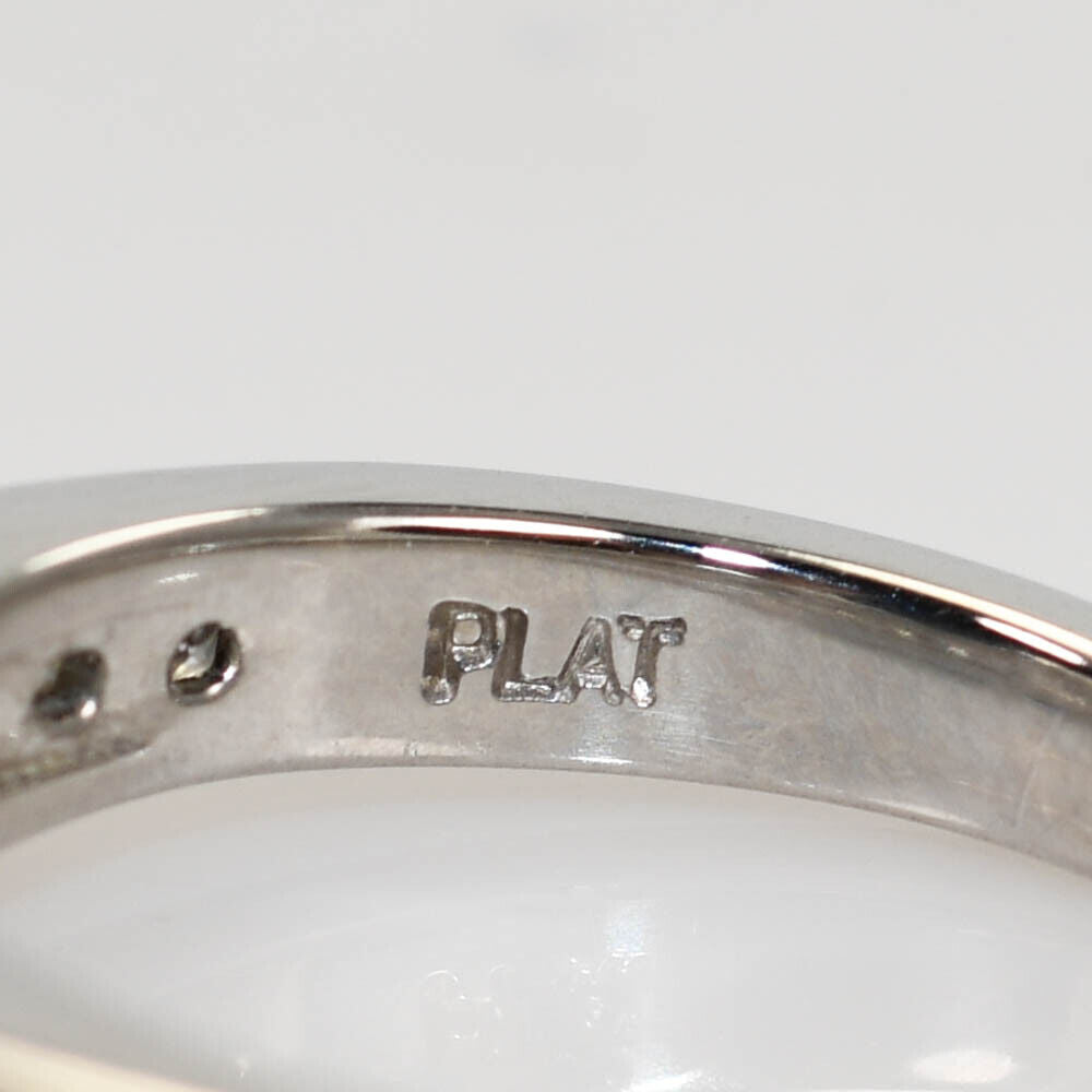 Ladies Platinum Diamond Ring, 1.03Ct Gia H/Vsi