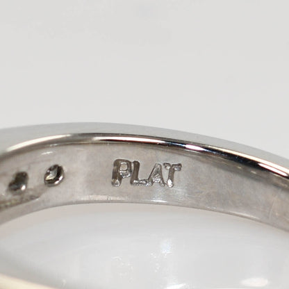 Ladies Platinum Diamond Ring, 1.03Ct Gia H/Vsi