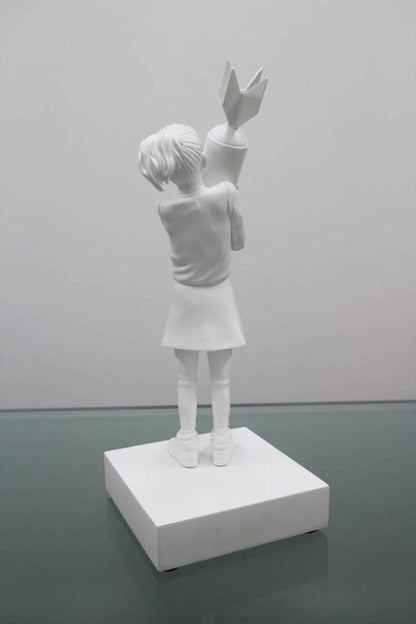 Banksy Bomb Hugger White Bomb Ver. Medicom Toy Mct Figure Original Box