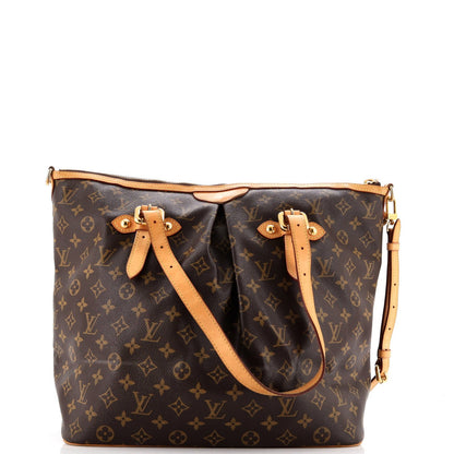 Louis Vuitton Palermo Handbag Monogram Canvas Gm
