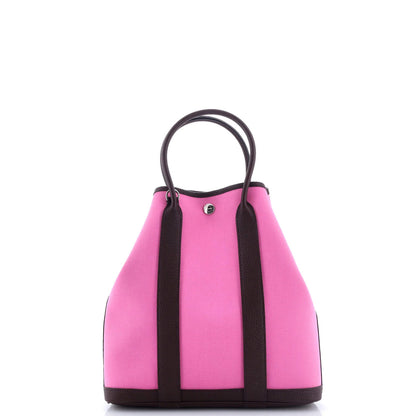 Hermes Garden File Tote Toile And Leather 28
