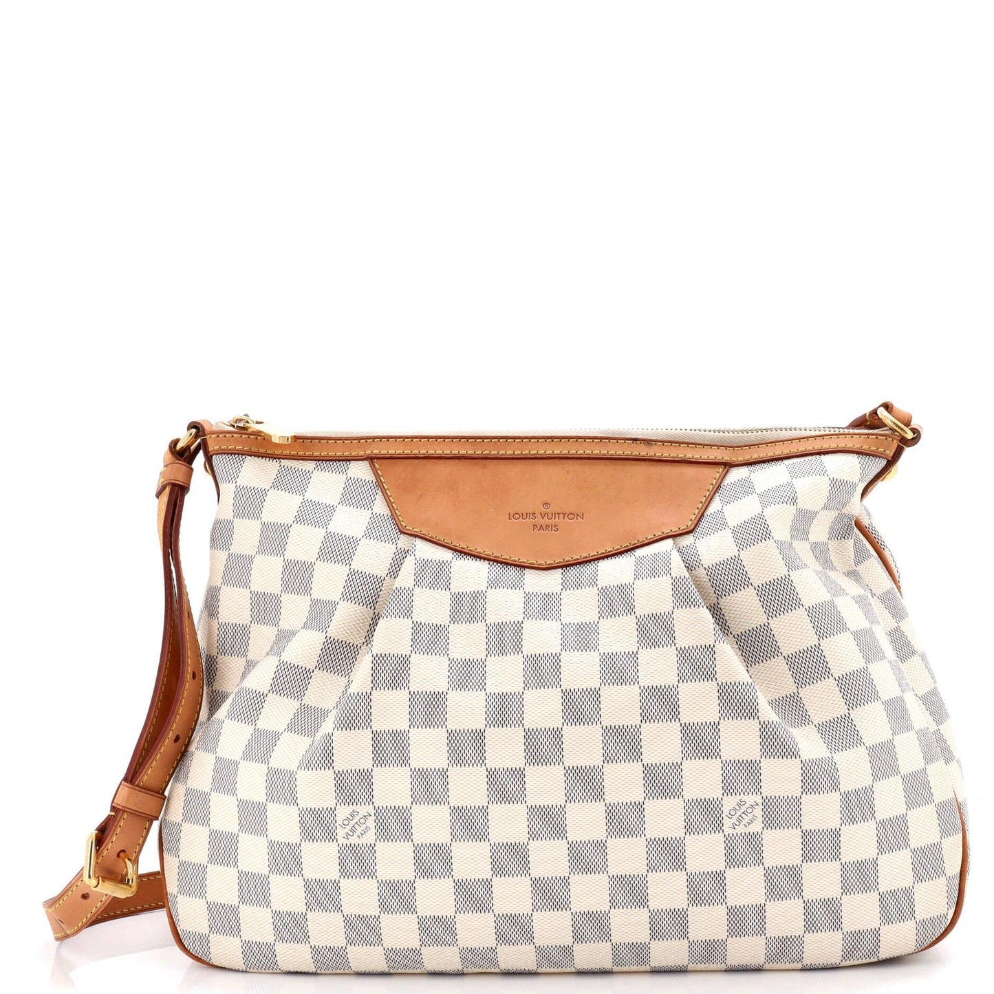 Louis Vuitton Siracusa Handbag Damier Mm